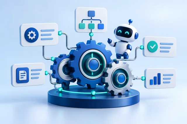 Ilustración de Automatizaciones empresariales