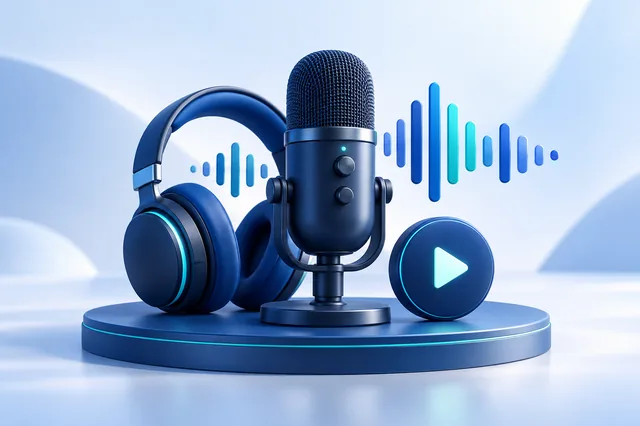 Ilustración de Podcast premium