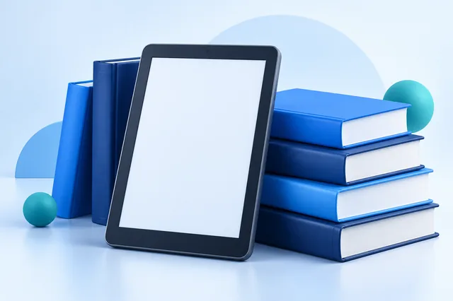 Ilustración de Tienda de ebooks